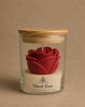 Velvet Rose Jar Candle