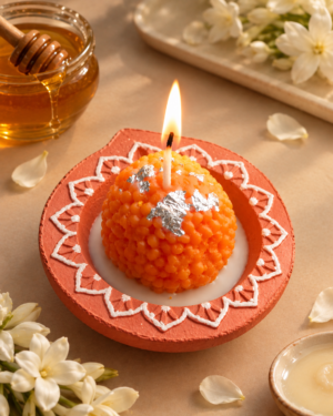 Laddoo Diya Candle (Pack of 6)