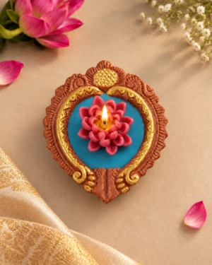 Lotus Diya Candle (Pack of 6)