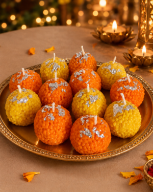 Motichoor Laddoo Candle