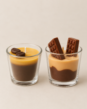 Hot Chocolate & Roasted Coffee Candle Combo