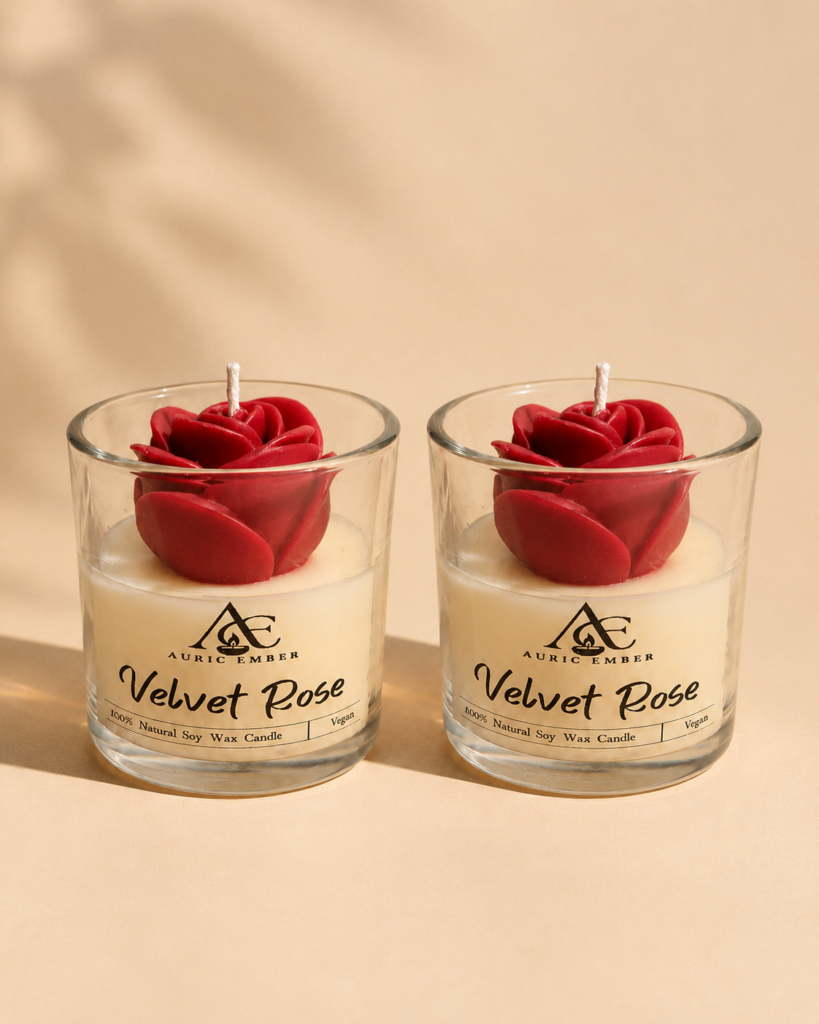 Velvet Rose Candle Combo